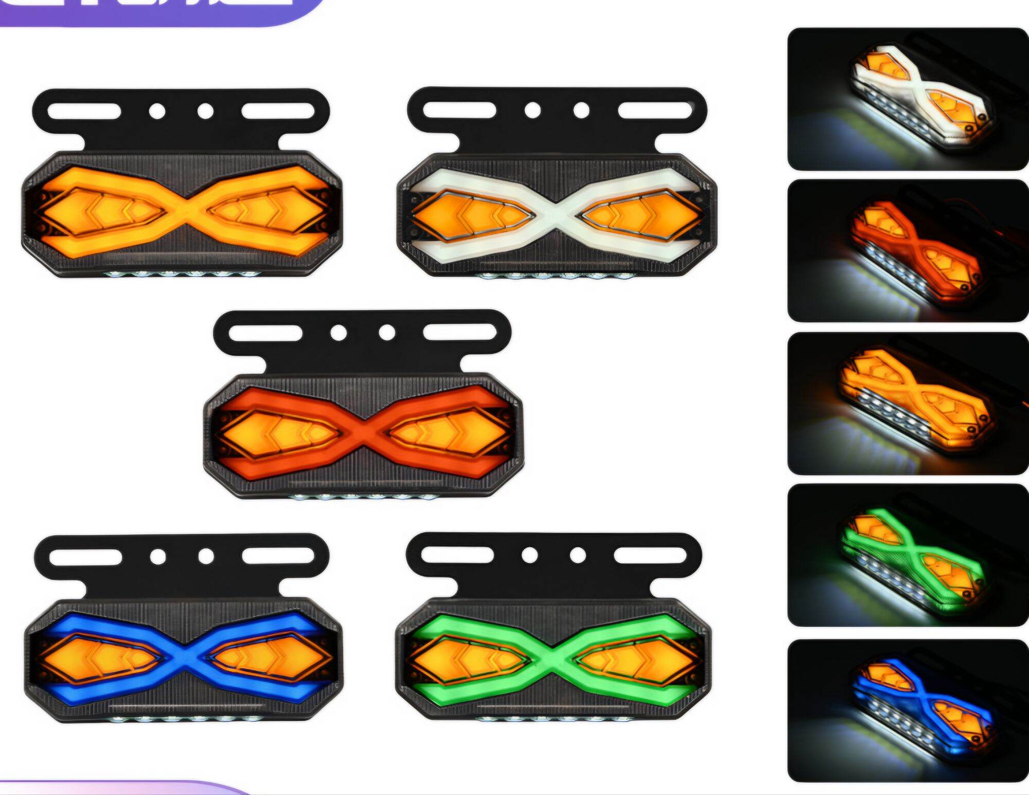 Luxury Design Avto truck side tub lights 12-24v Harga 27,220 rupiah*Gratis Ongkir