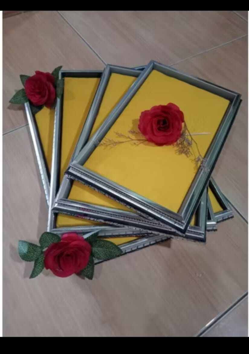 alas sterefoam untuk hantaran pernikahan pengantin