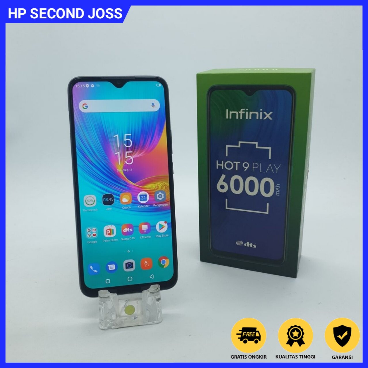 hp second infinix hot 9 play