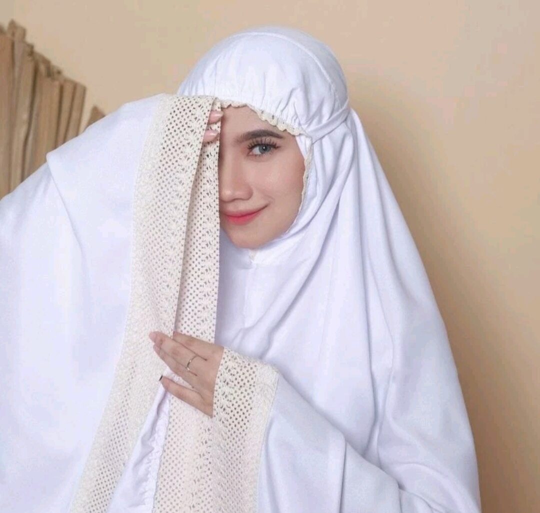 Mukena dewasa katun polos