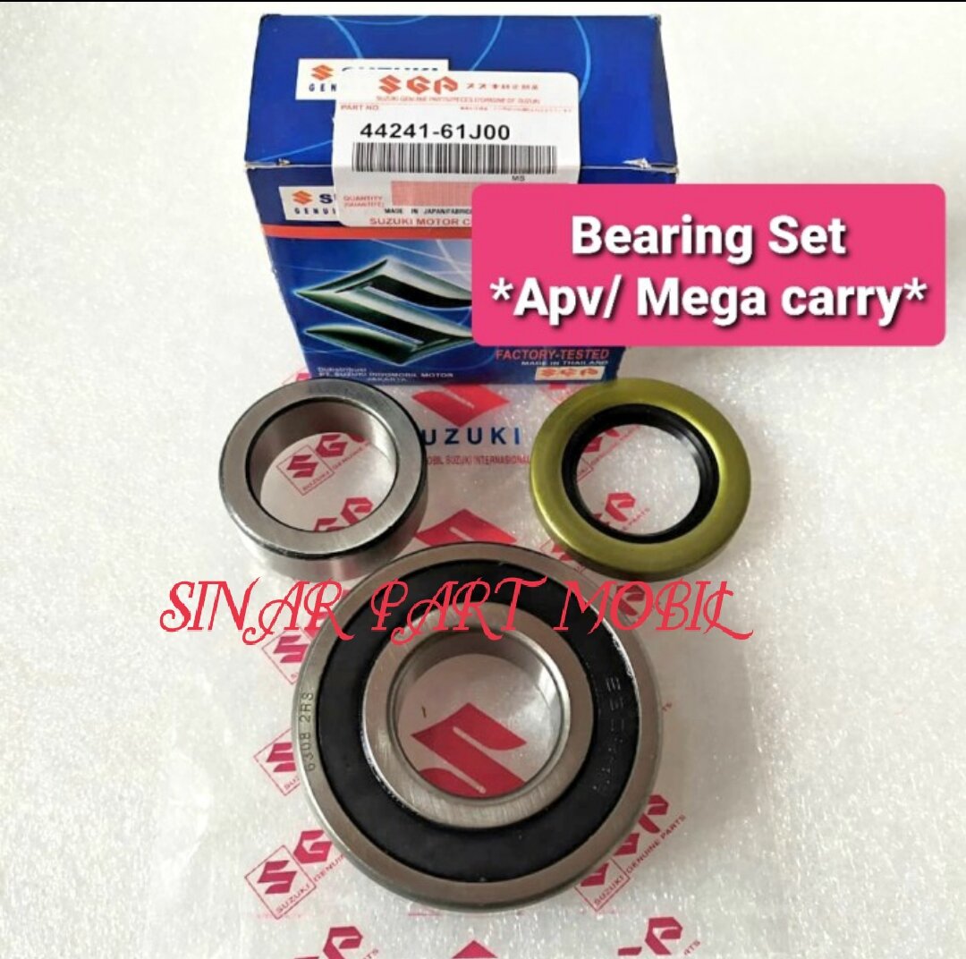 BEARING RODA BELAKANG SET / LAHER RODA REAR SUZUKI APV / APV ARENA ASLI ...