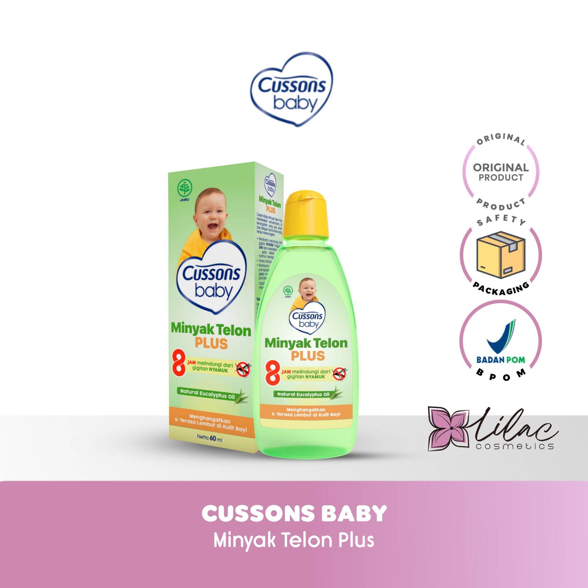 Cussons Baby Telon Oil & Telon Oil Plus 30ml