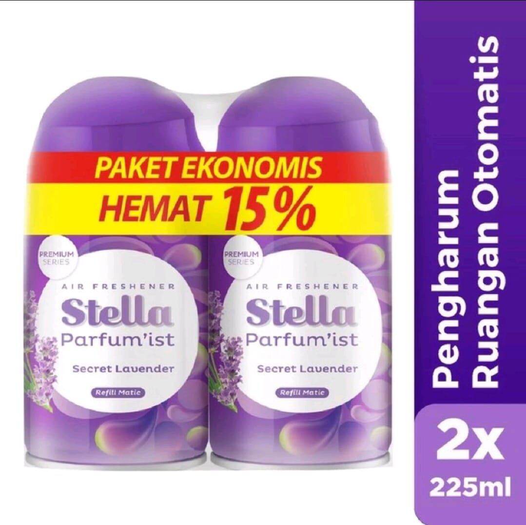 Stella matic Refill Multipack isi 2pc (Refill pewangi ruangan otomatis)