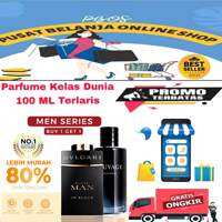 Parfume Kelas Dunia 100 ML Bulgari Men In Black Wangi Elegan Mewah Terlaris Di Shop