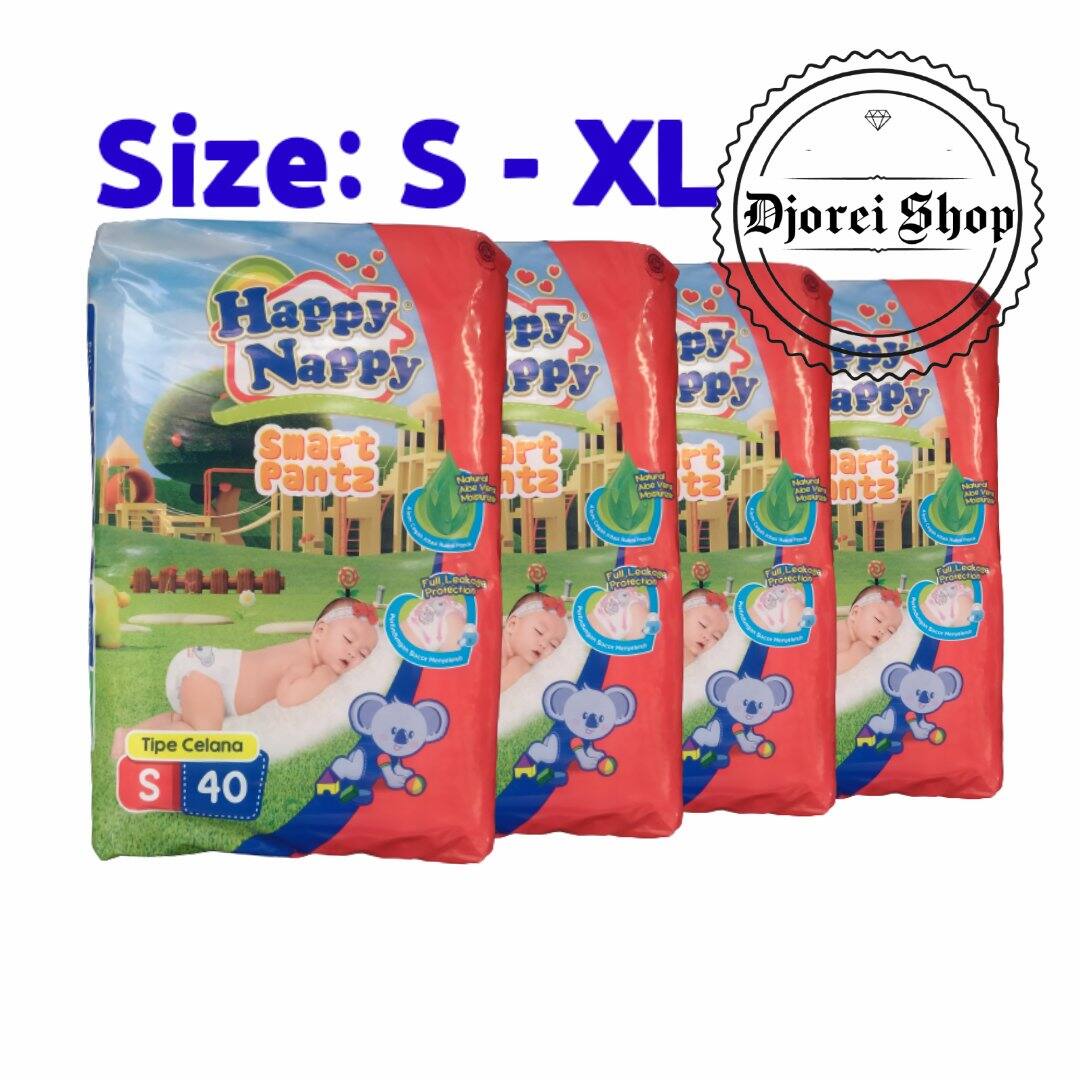 Pampers happy best sale nappy pants