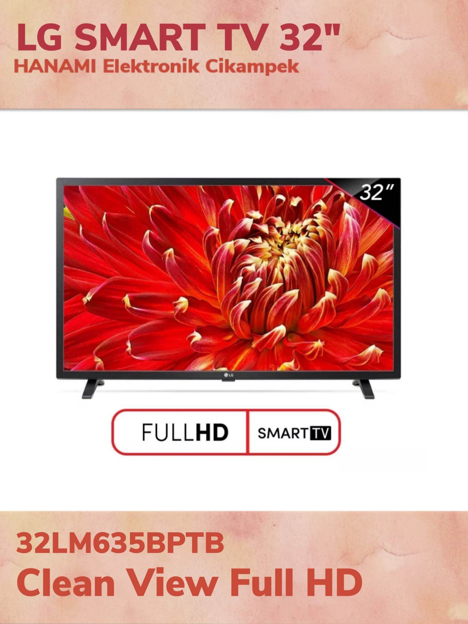 LG Smart TV 32 Inch FHD32LM635BPTB Lazada Indonesia