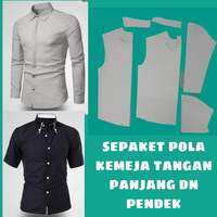 pola kemeja pria