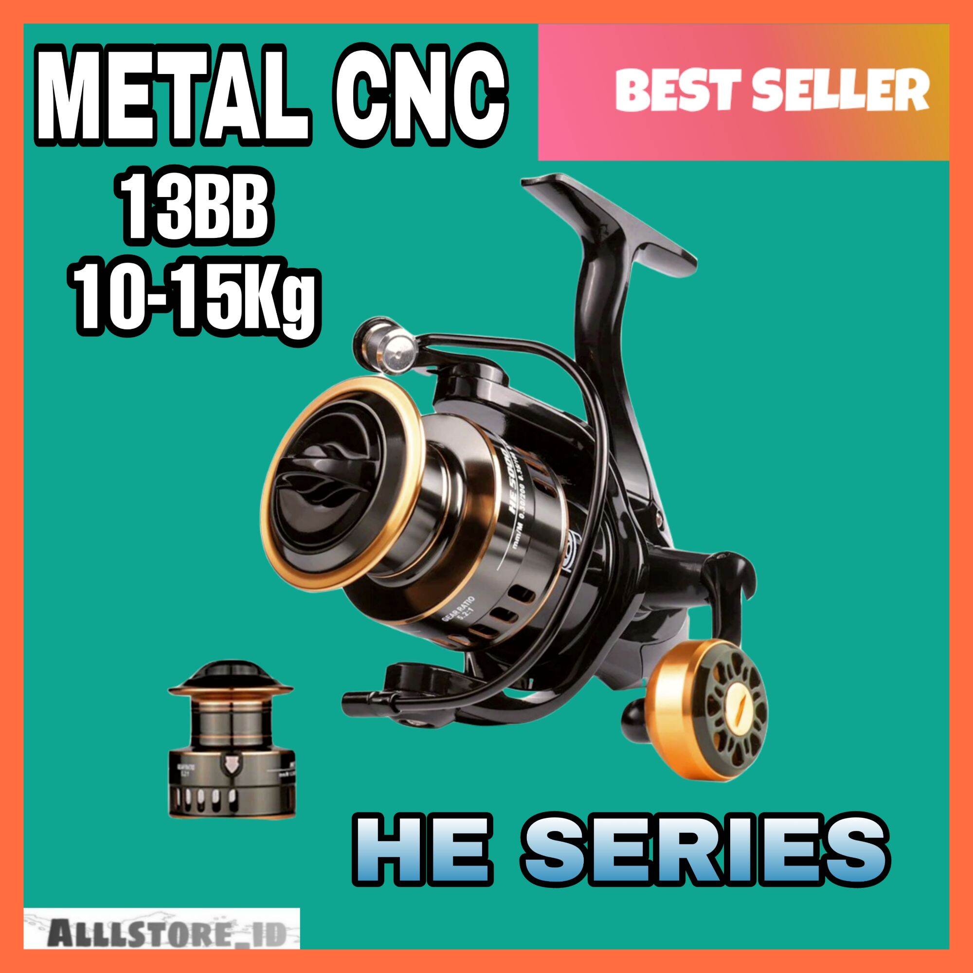 PROMO Reel Pancing Gold Sharking NX6000 Metal drag 12kg- 5.2:1 Gear Ratio  Terkuat Termurah REEL SHIMANO FUGU DAIWA SILVER RAYS REL LAUT REL GALATAMA  REEL LAUT REEL GALATAMA REEL TERKUAT REEL POWER