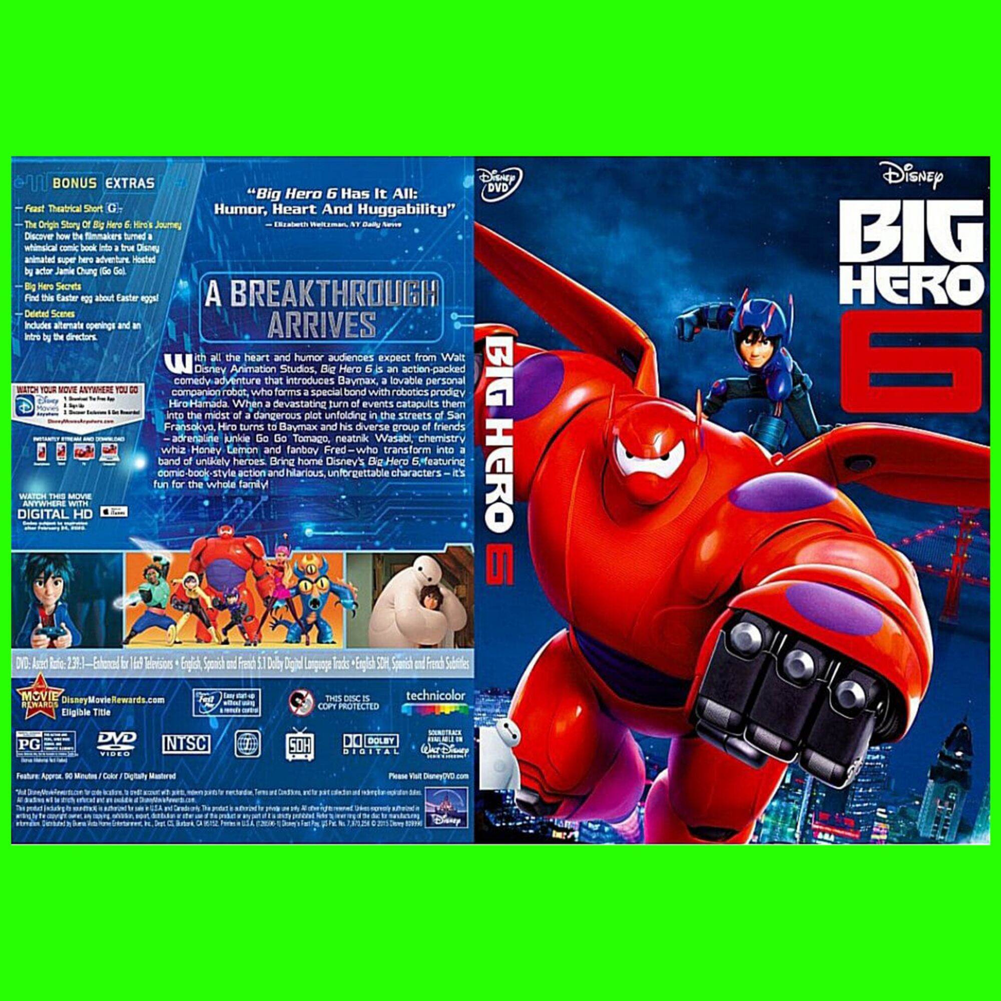 KASET DVD FILM BIG HERO 6 FULL MOVIE SUB INDONESIA- KASET DVD FILM