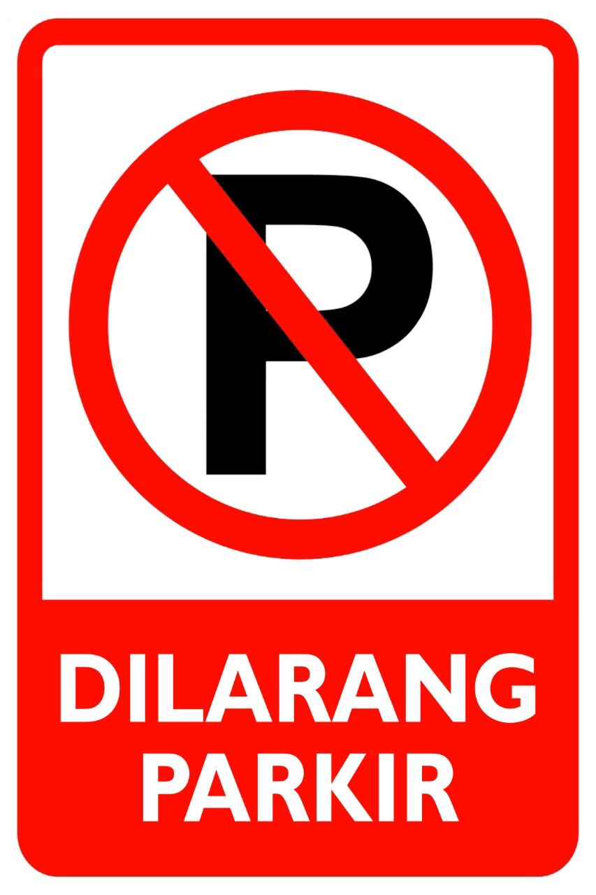 rambu rambu parkir dilarang parkir | Lazada Indonesia
