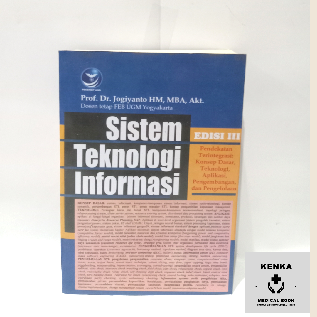 BUKU SISTEM TEKNOLOGI INFORMASI EDISI 3 JOGIYANTO Lazada Indonesia