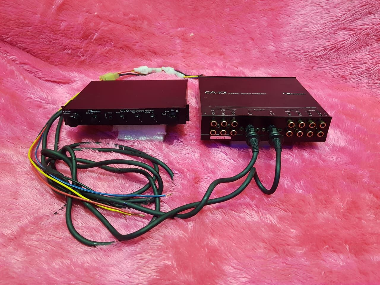Crossover Pre Amp Nakamichi CA-101 Mobile Control Amplifier