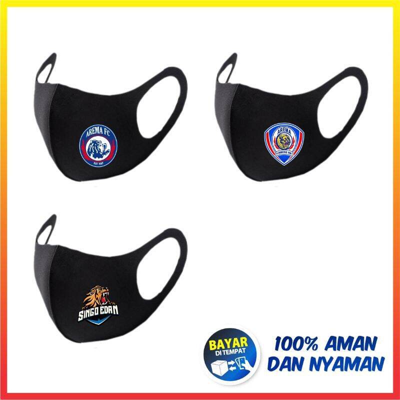 Masker Scuba Motif Arema Harga 6,000 rupiah*Gratis Ongkir
