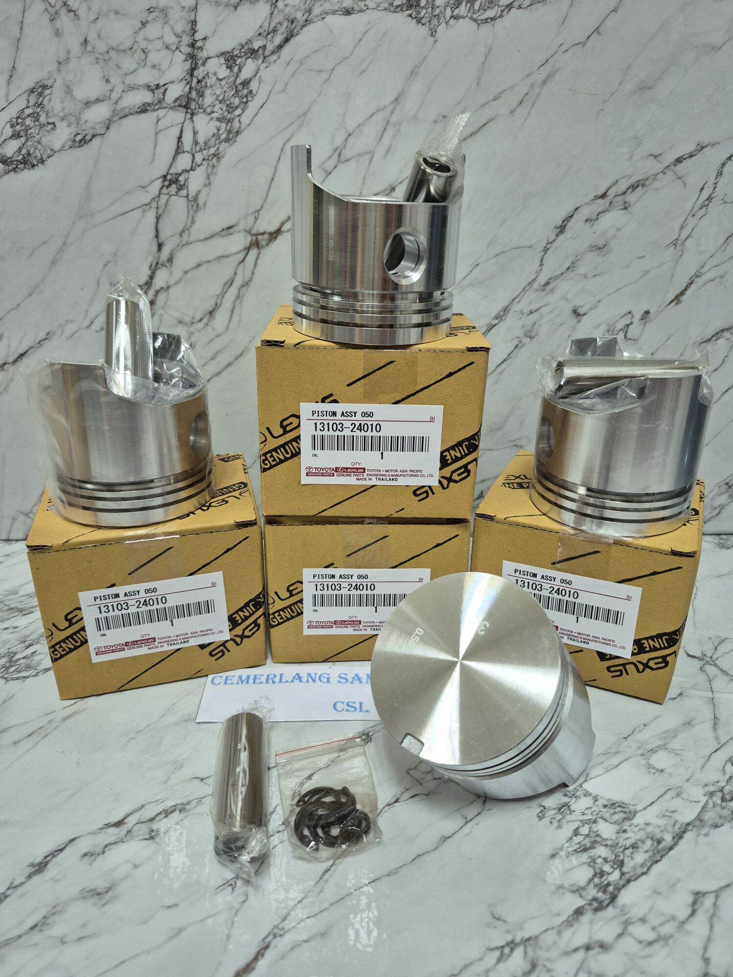 PISTON ASSY KIJANG 3K 4K 050 24010 HARGA SET Harga 380,000 rupiah*Gratis Ongkir