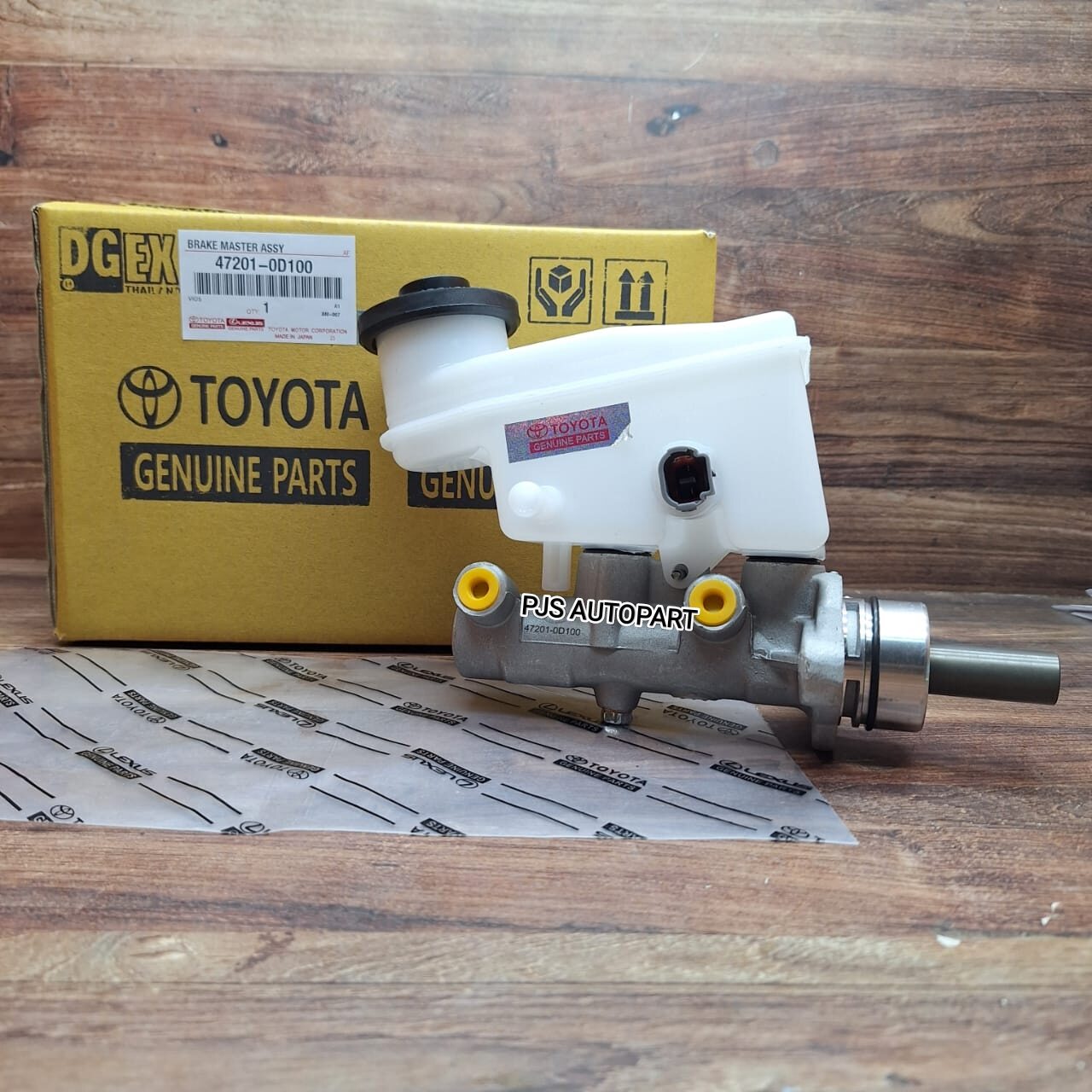 MASTER REM ATAS BM ASSY TOYOTA VIOS GEN 1 ORIGINAL Harga 420,000 rupiah*Gratis Ongkir