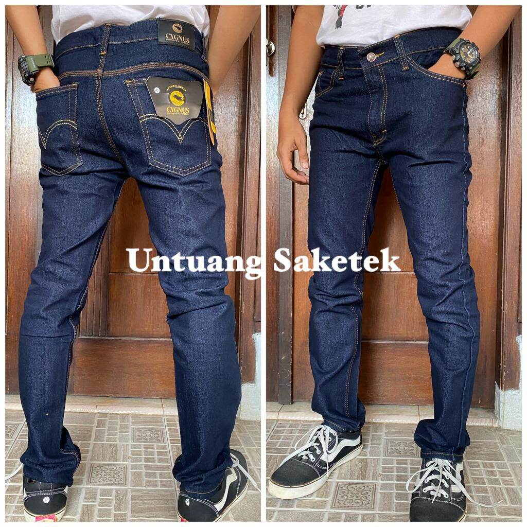 celana jeans pria levis stretch pensil skinny garmen berkualitas