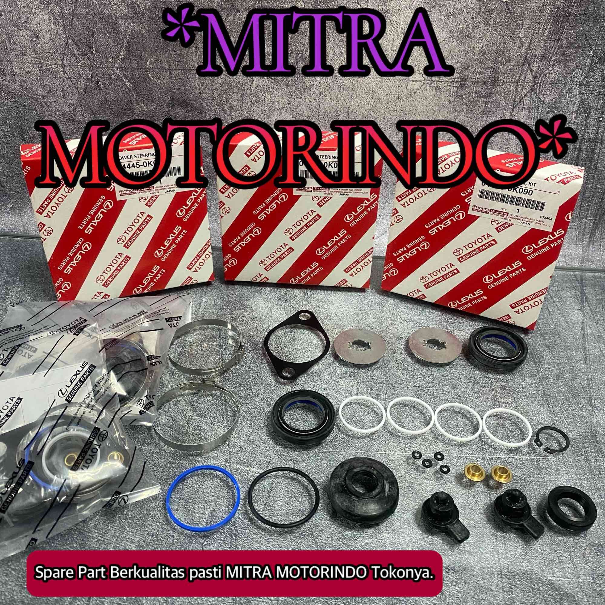 Seal Kit Steering Low/Seal Kit Steering Bawah Toyota Innova Diesel/Fortuner Diesel/Hilux Vigo 04445-0K090 Harga 385,000 rupiah*Gratis Ongkir