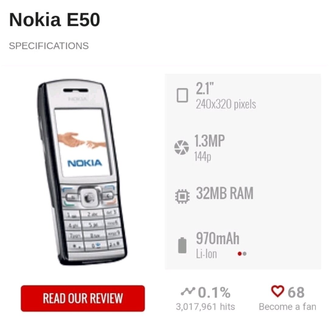 NOKIA E50 HP LANGKA HP UNIK DAN MENARIK HP KENANGAN 100% ORIGINAL NOKIA ...