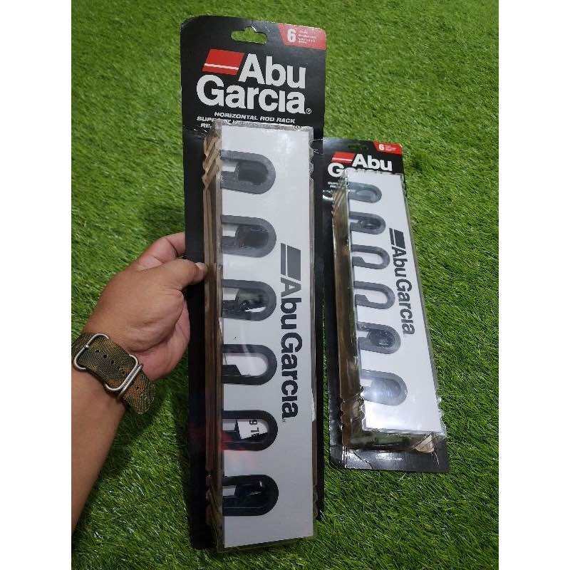 ABU GARCIA HORIZONTAL ALUMUNIUM ROD RACK 6SLOT ABURMH6 SAP1546018