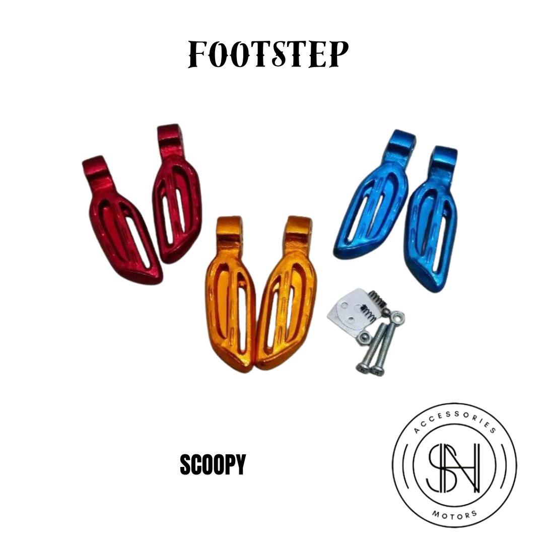 FOOTSTEP POSTEP BOSTEP SCOOPY 2021 Harga 20,000 rupiah*Gratis Ongkir