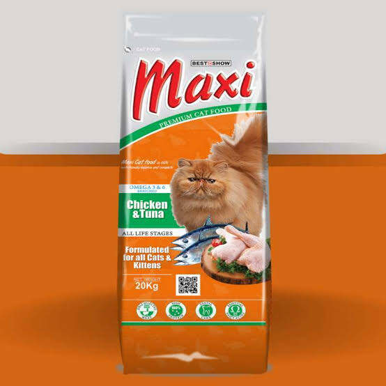 Maxi premium cat clearance food