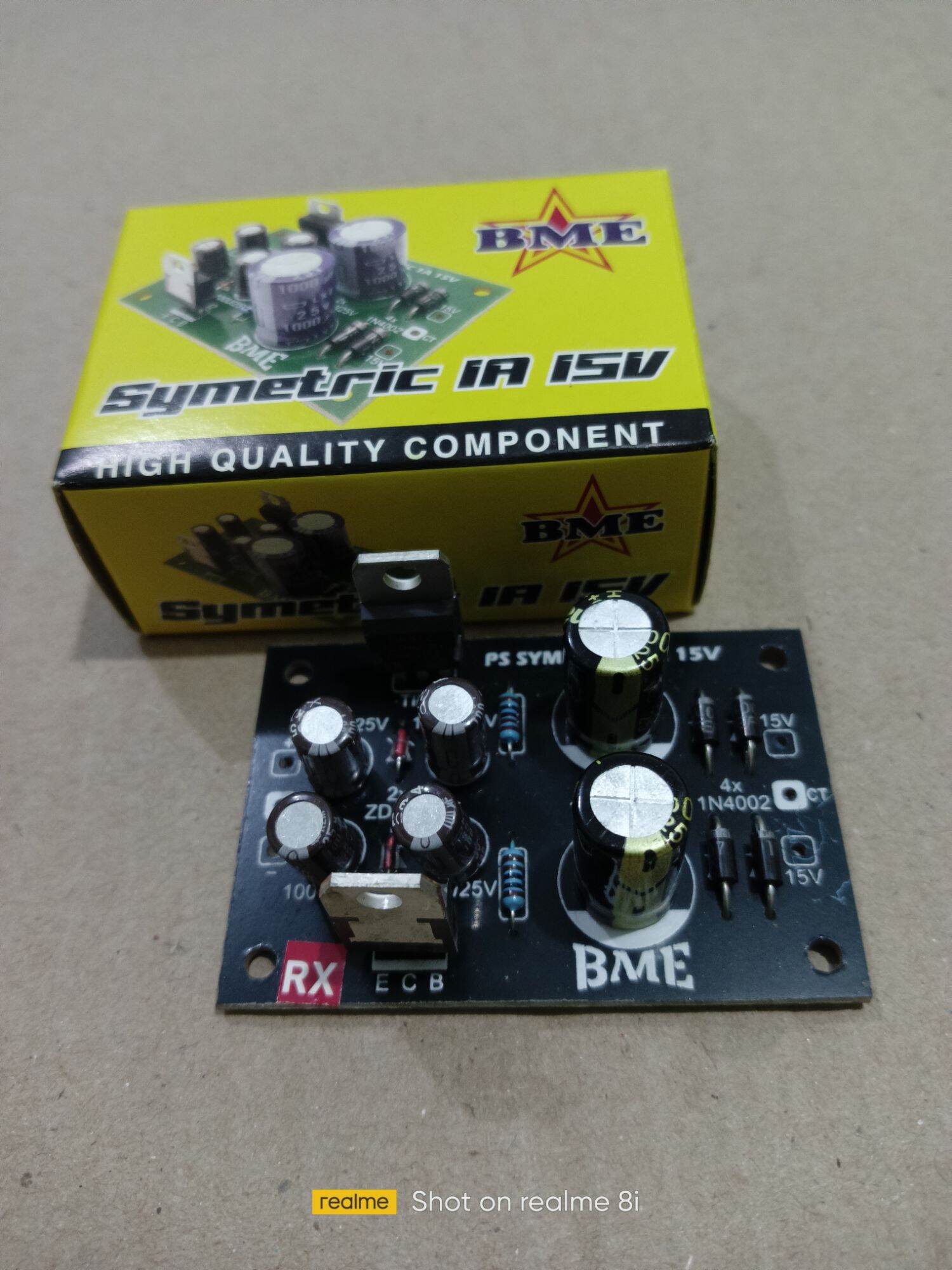 Kit Power Supply Simetris 15 Volt CT 1A By Bme | Lazada Indonesia