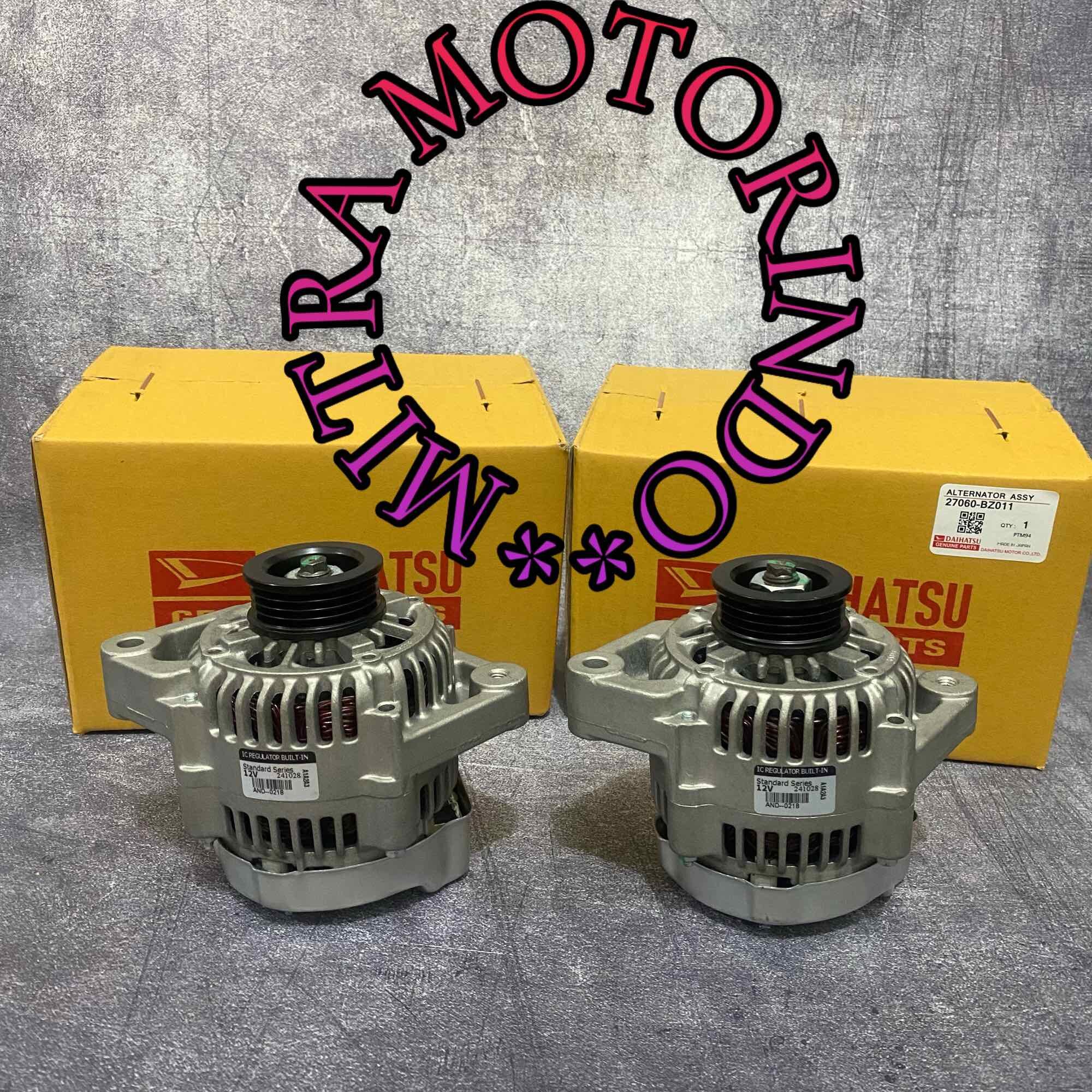 Alternator/Dinamo Cas Daihatsu Xenia 1.0cc/Sirion 1.0cc 12V Non VVTI 27060-BZ011 1Pcs Harga 1,168,000 Ringgit*Penghantaran Percuma
