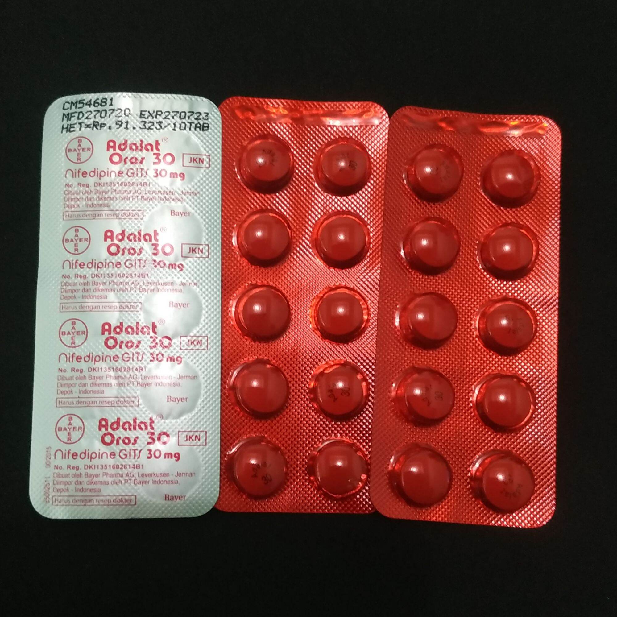 Adalat oros 30 mg obat apa