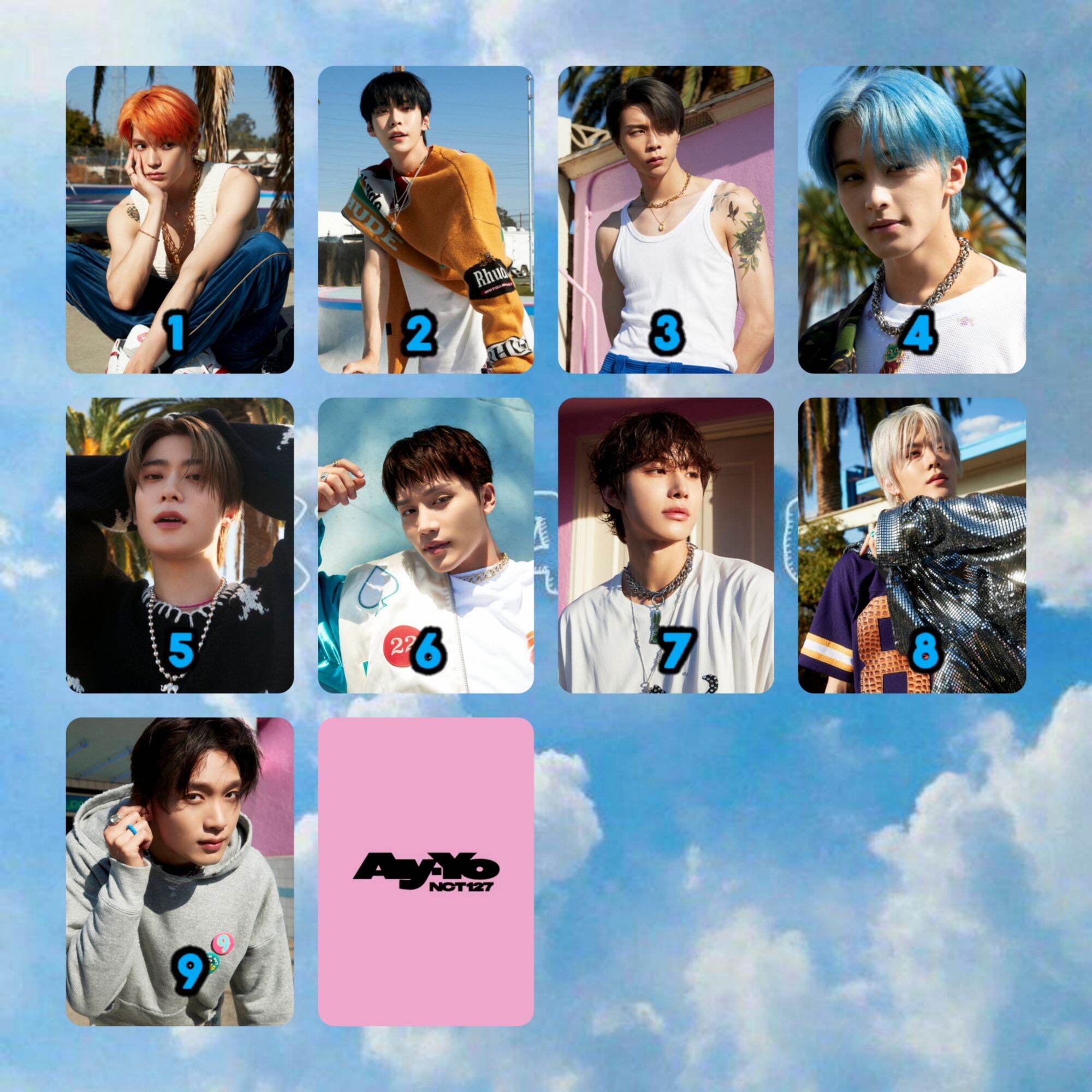 PHOTOCARD NCT 127 AYYO VER 3 - PHOTOCARD NCT 127 - PC NCT | Lazada ...