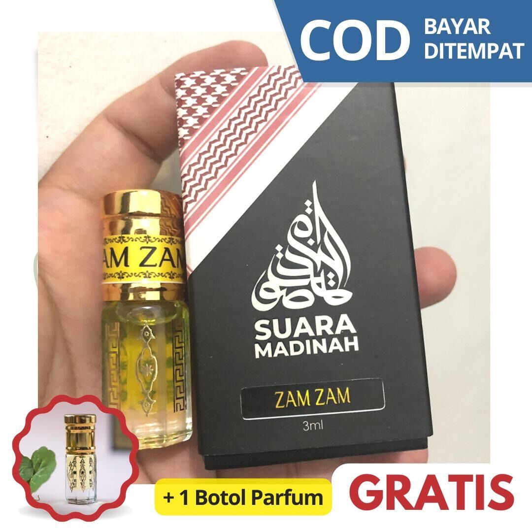 [COD - BONUS PARFUM] Parfum Zam Zam Parfum Arab Suara Madinah Parfum
