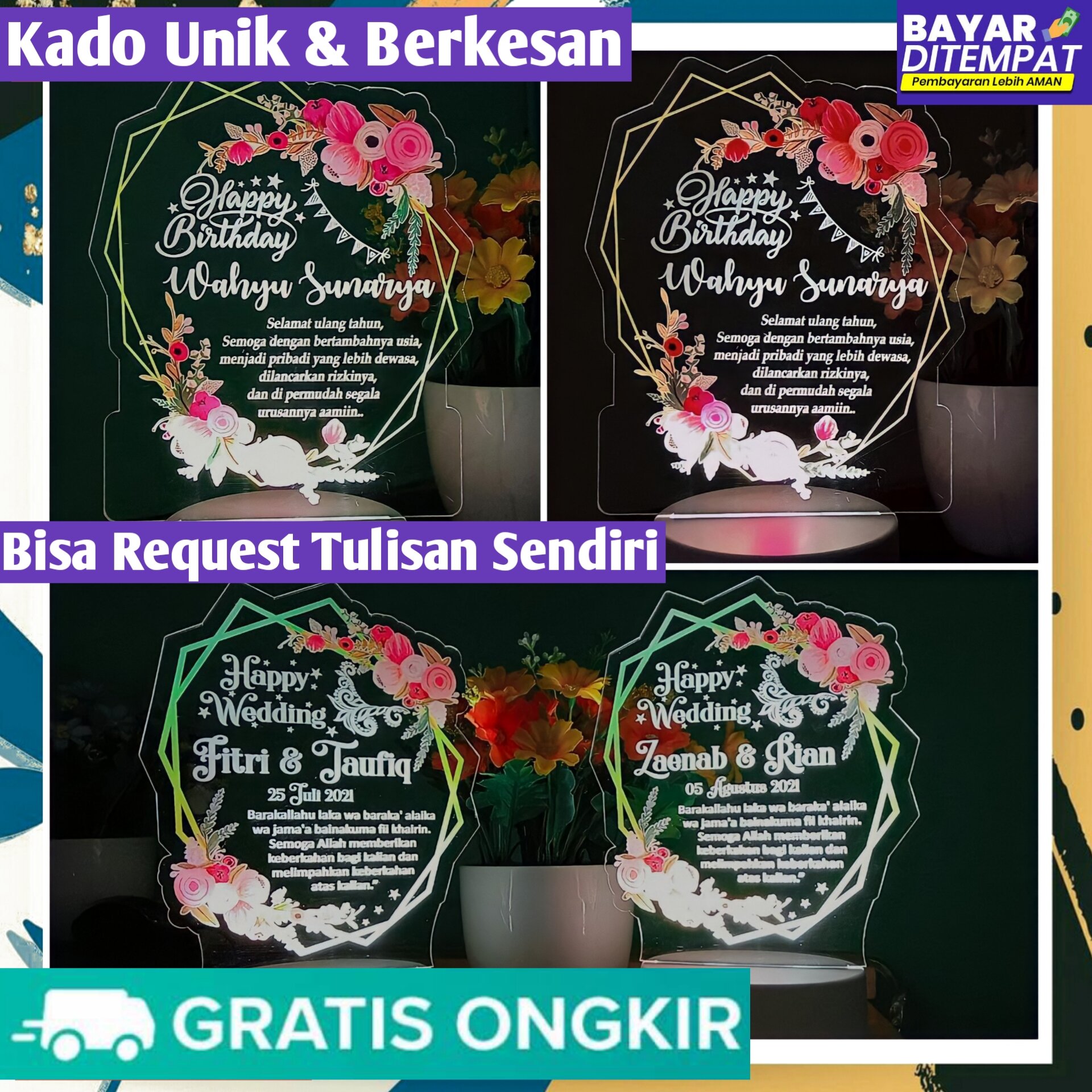 kado pernikahan unik kado wisuda unik kado ulang tahun unik kado anniversary unik kado sahabat teman p…