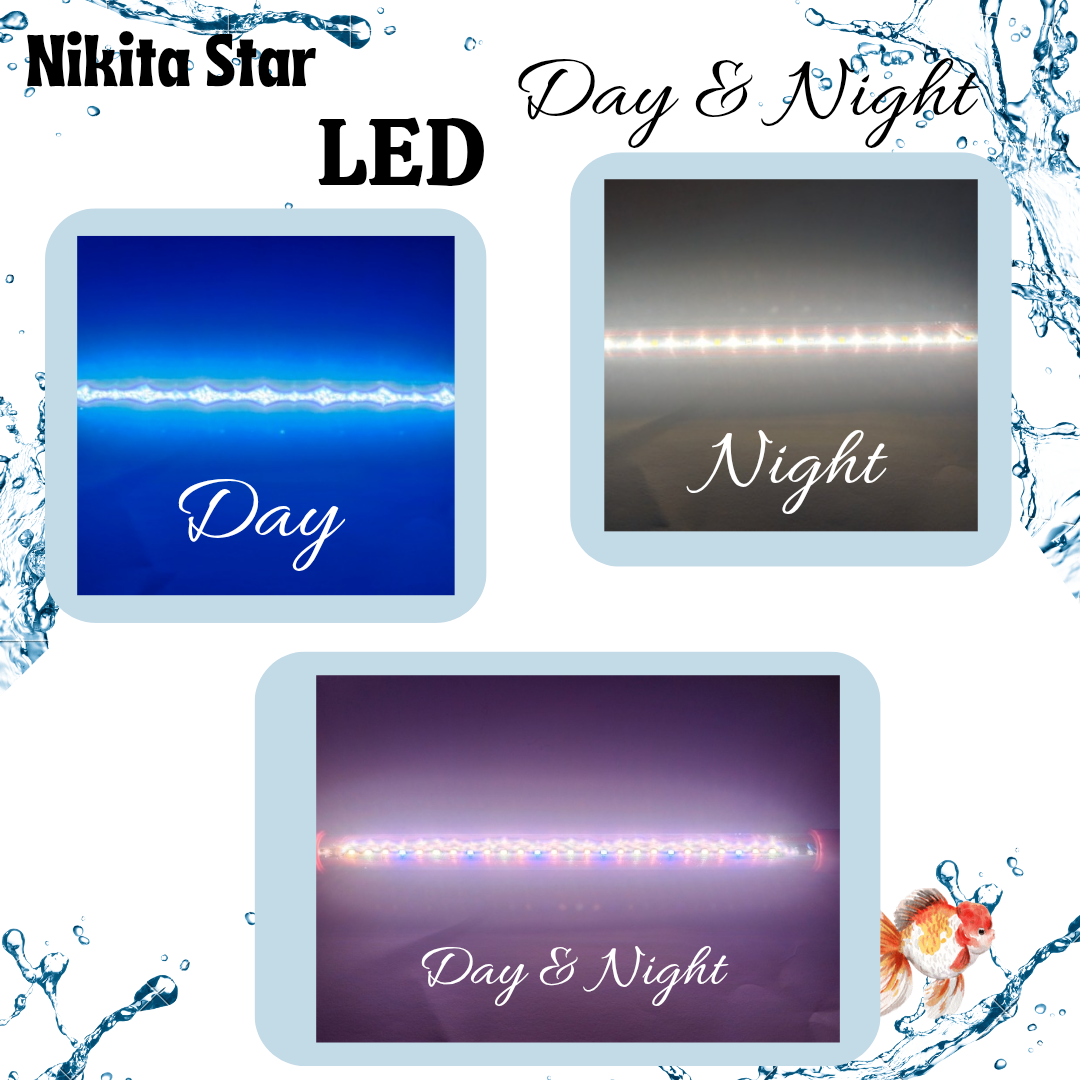 LAMPU NIKITA STAR DAY NIGHT NS S 800 LED TANNING EXTRA BRIGHT LIGHT AQUARIUM