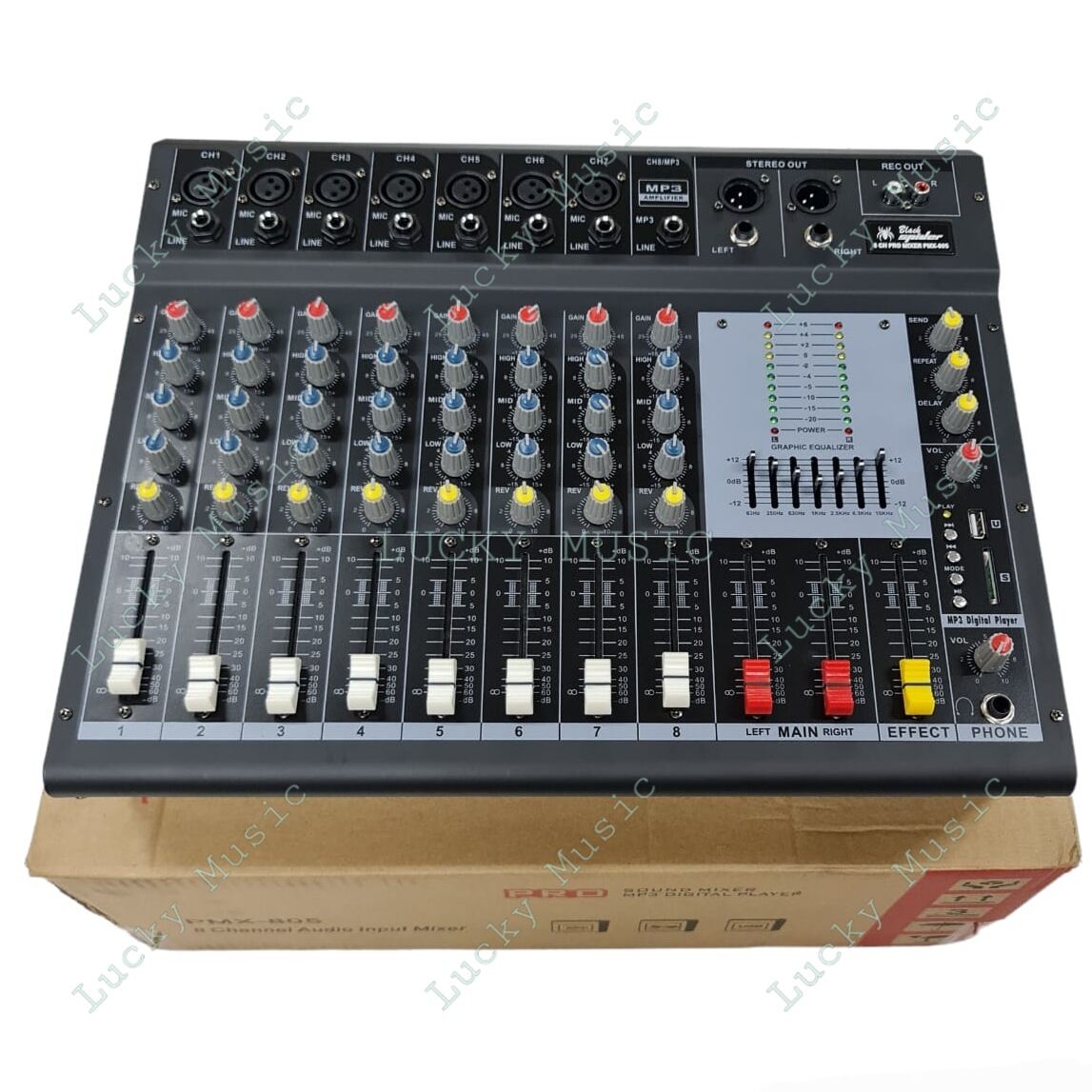 power mixer Black Spider pmx 805 targa pmx805 ORIGINAL Lazada Indonesia