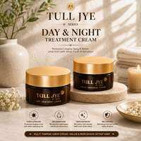 TULL JYE DAY CREAM & TULL JYE NIGHT CREAM MELEMBAPKAN WAJAH & MENCERAHKAN WAJAH mengatasi masalah tanda penuaan Mencerahkan Menjaga kelembaban kulit Menyamarkan garis halus  Meremajakan kulit Cocok untuk kulit normal kering