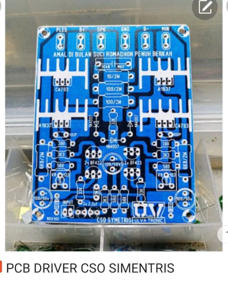 PCB DRIVER CSO SIMETRIS | Lazada Indonesia