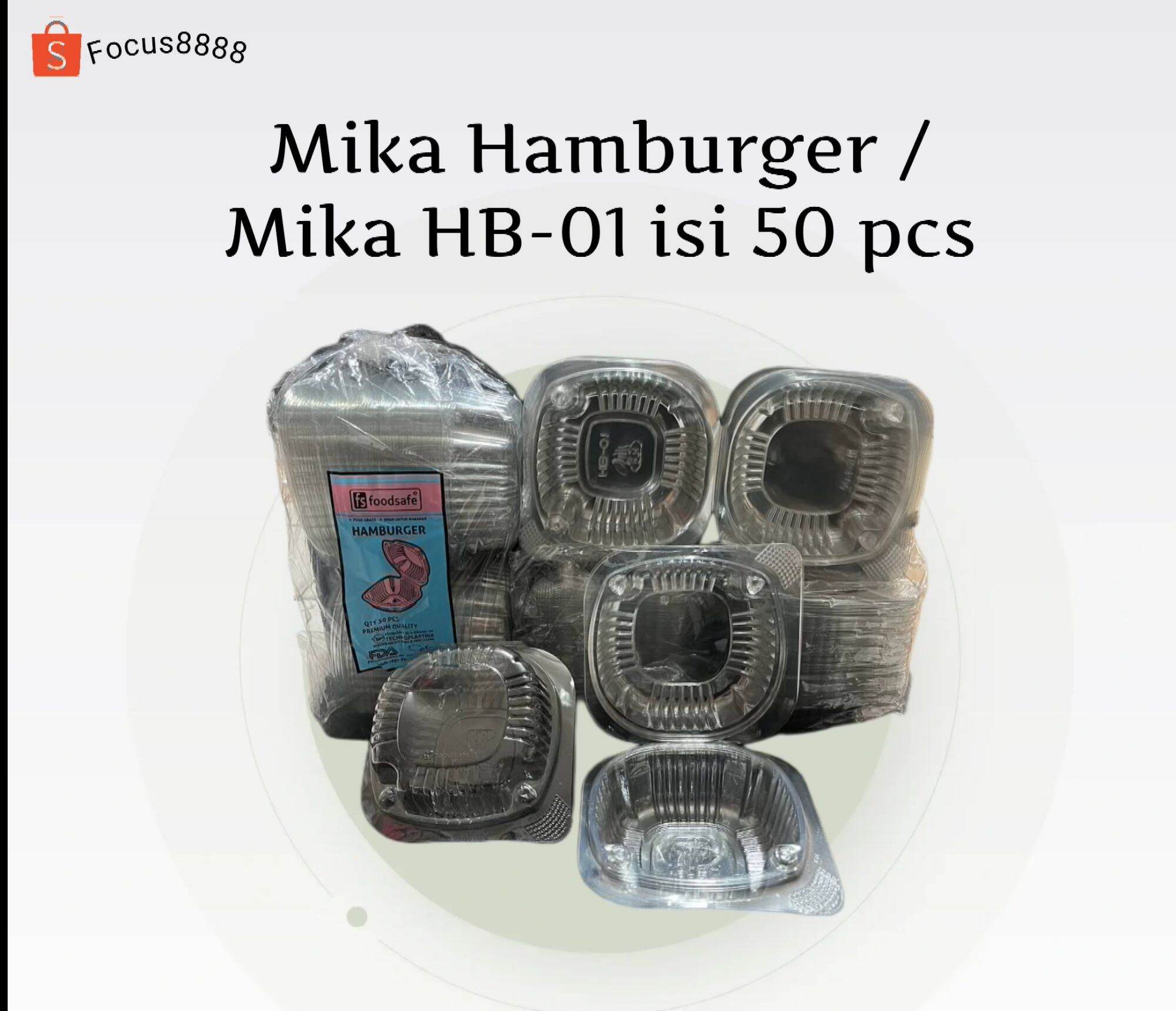 Mika roti hamburger / Mika HB isi 50 pcs | Lazada Indonesia