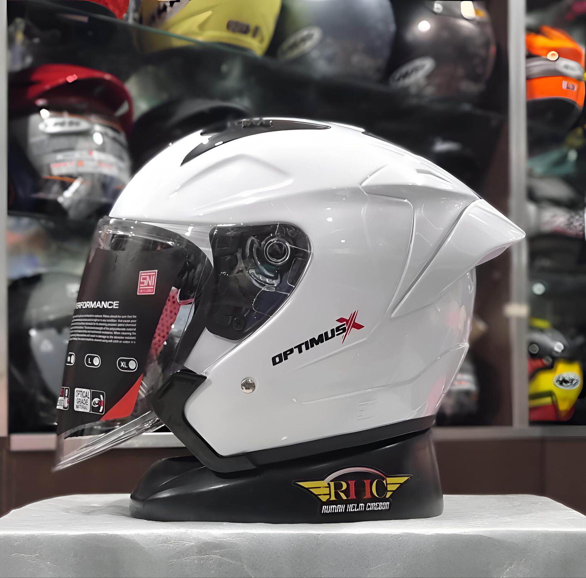 Helm R Six helm viral kekinian R-six optimus | Lazada Indonesia