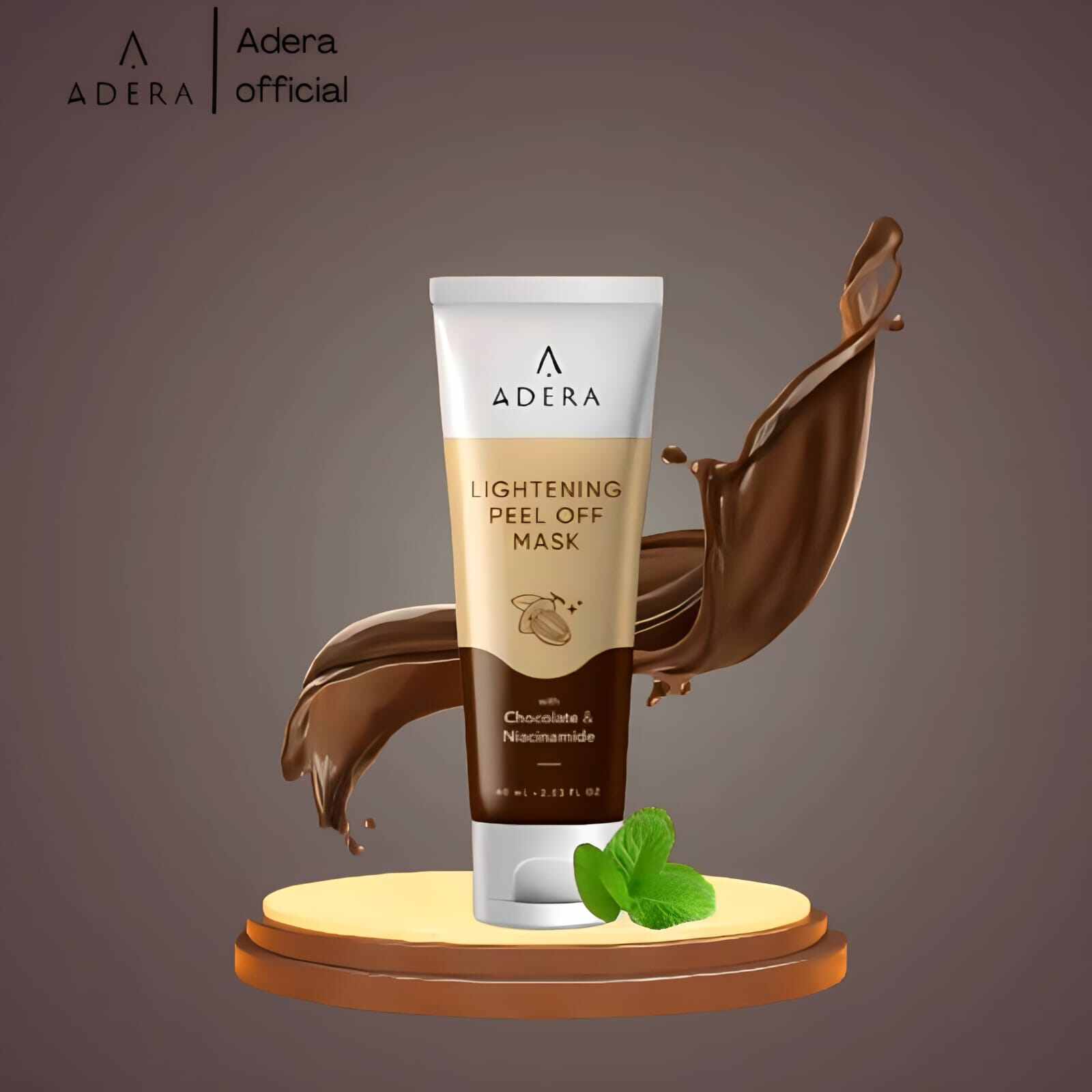 Masker Wajah Flek Hitam Adera Lightening Pell OFF Mask