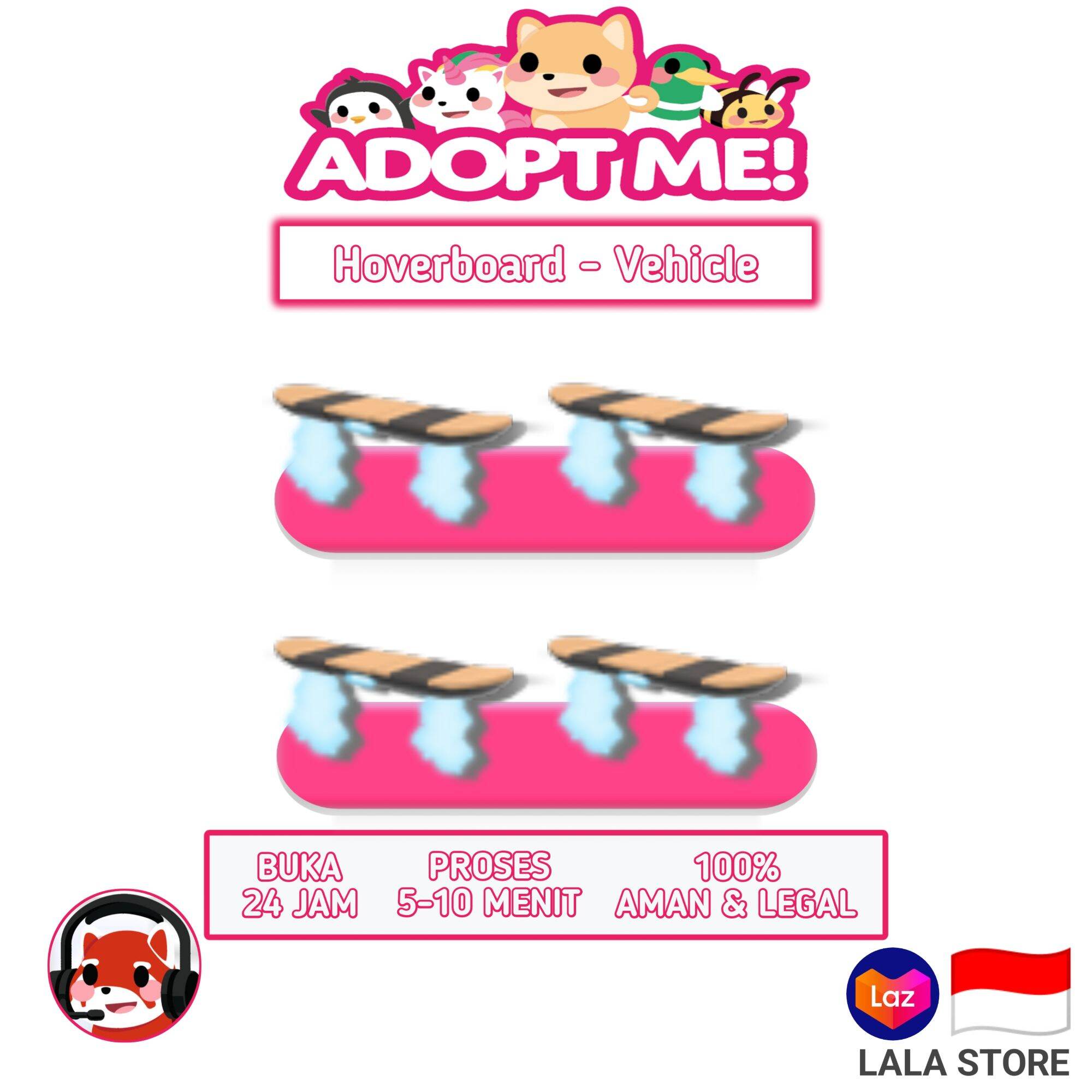 Adopt Me Vehicle Hoverboard Roblox Lazada Indonesia