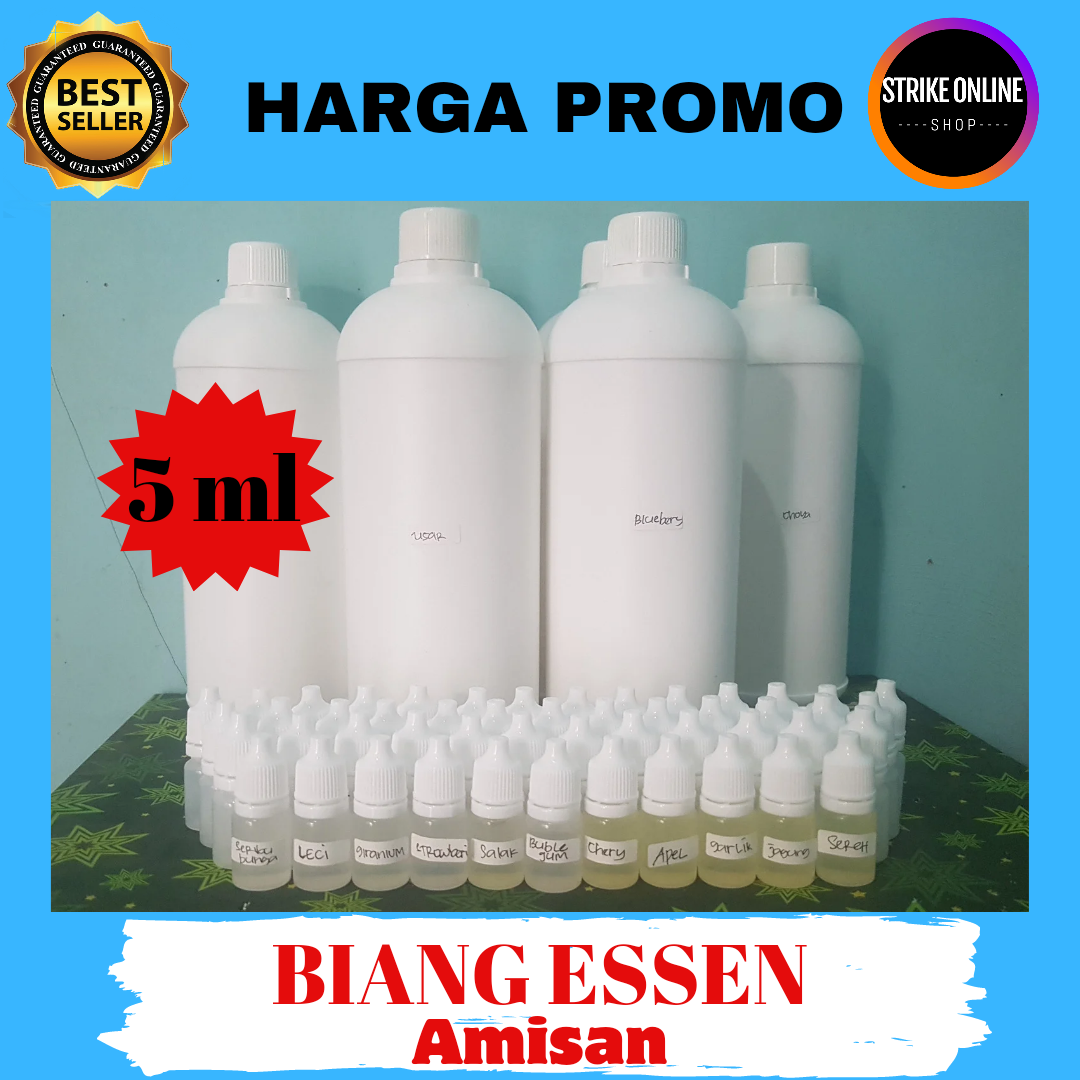 biang essen amisan botol 5ml kwalitas super cocok untuk bahan racikan ...