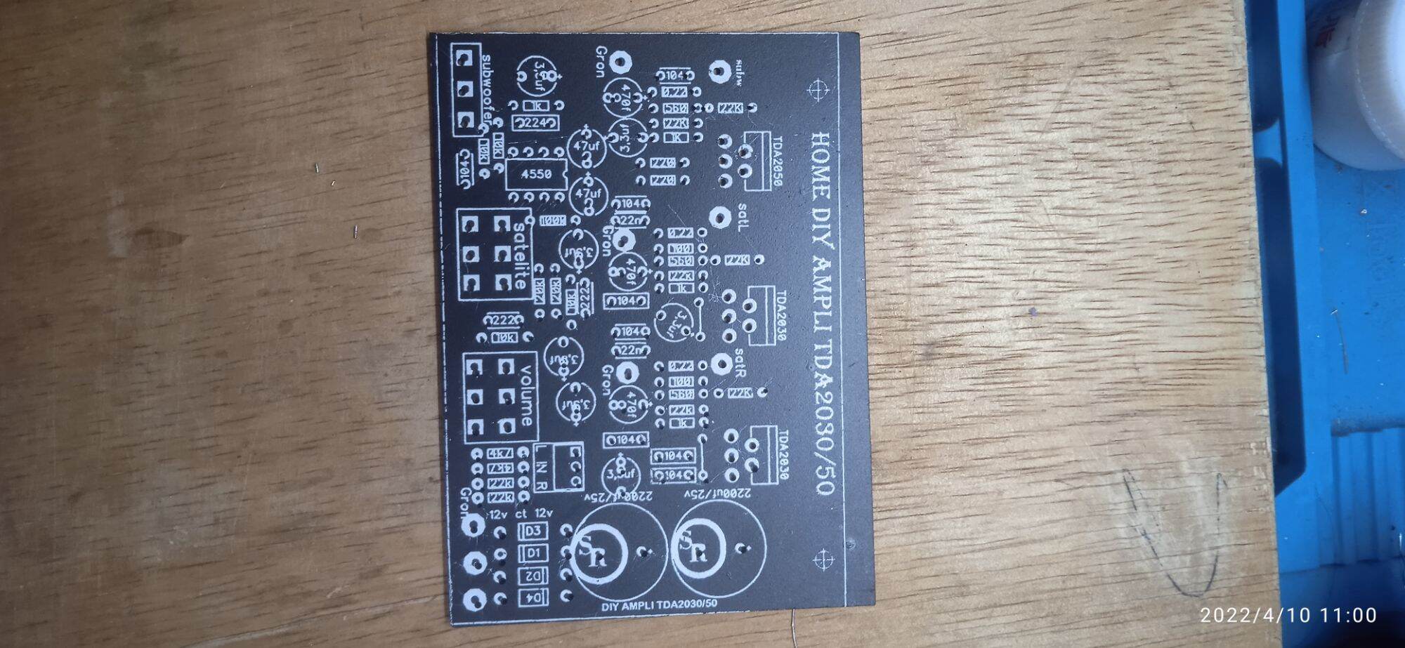 pcb ampli tda 2.1 R1 | Lazada Indonesia