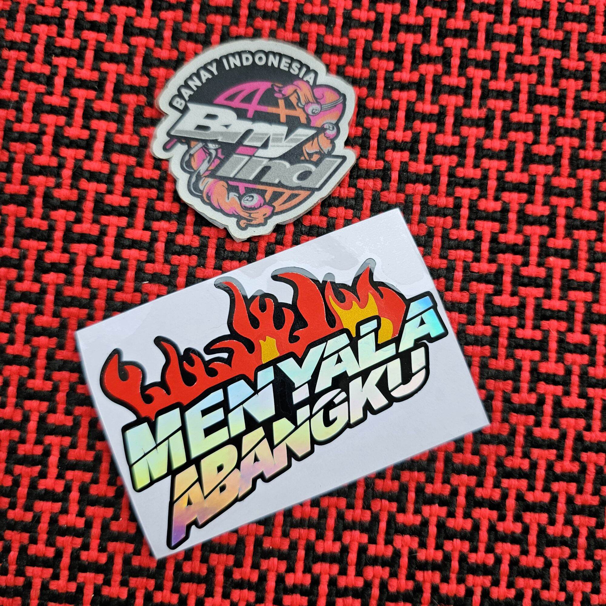 Sticker Stiker Menyala Abangku Cutting | Lazada Indonesia