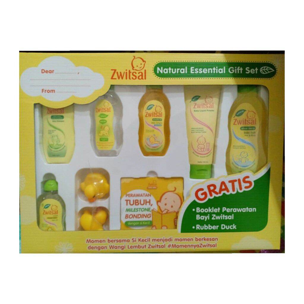 Zwitsal Baby Spa Paket Kado Bayi / Zwitsal Perlengkapan Mandi Bayi