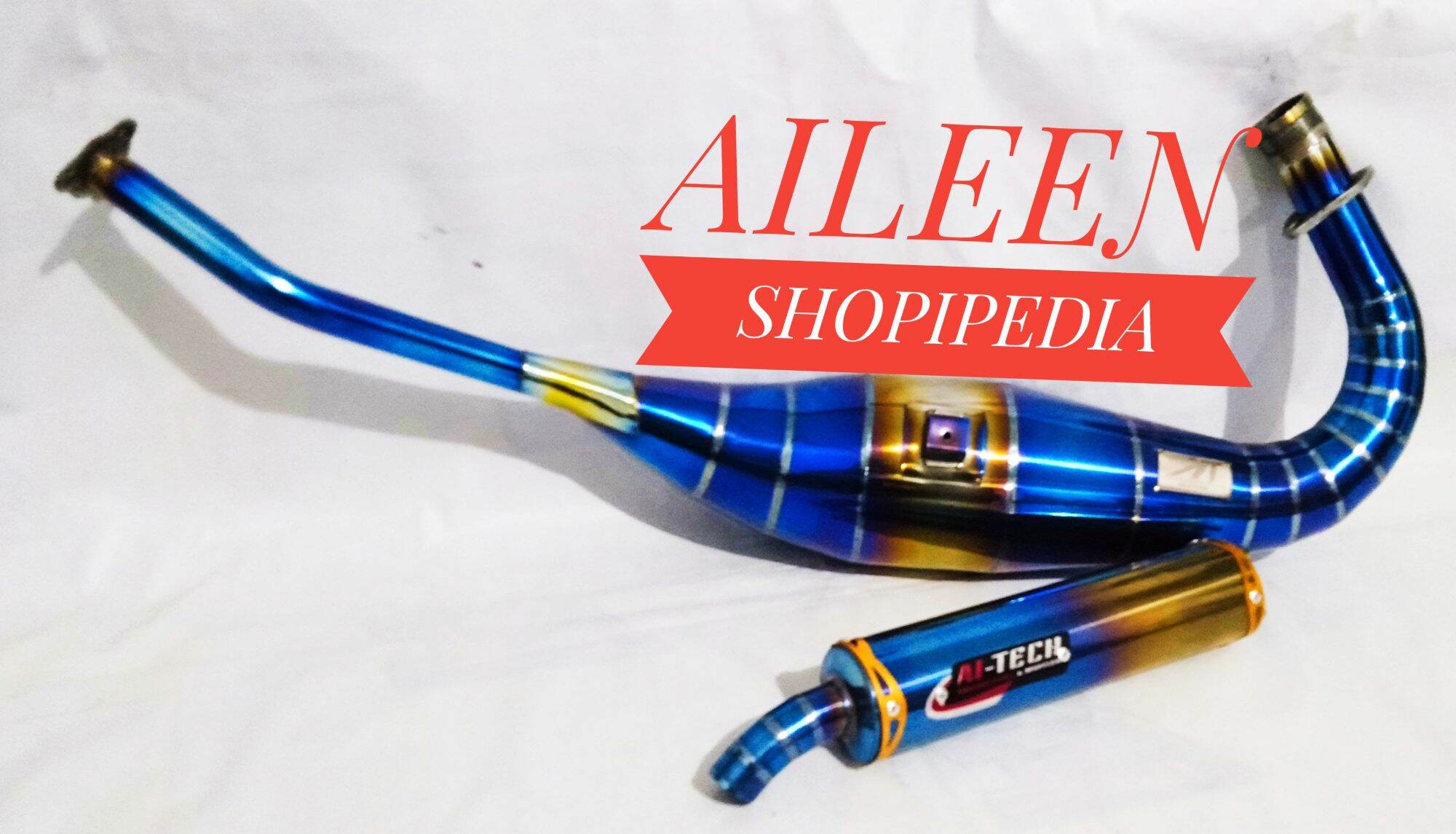 Knalpot Ninja R RR Aitech AI-TECH Bluemoon Silincer Bluemoon | Lazada ...