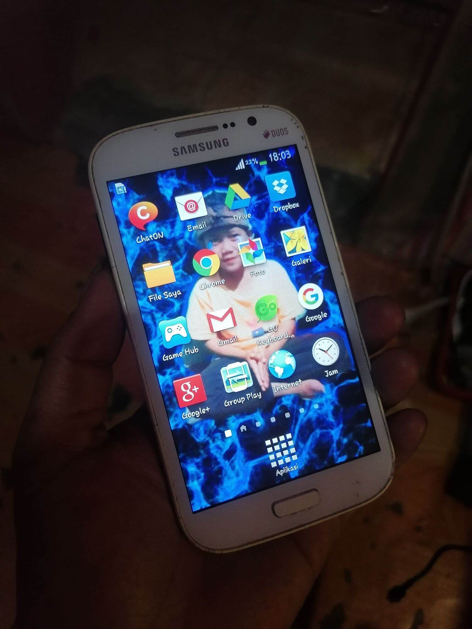 Samsung gred duos tinggal pakai hp normal Harga 150,000 rupiah*Gratis Ongkir