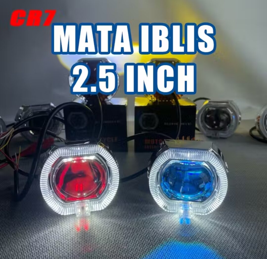 Projie Biled Ala Ala 2.4 Inc Cut Off D2 D3 High Low 30 Watt Waterproof Can Be Used for Motorbikes or Cars Harga 82,000 rupiah*Gratis Ongkir