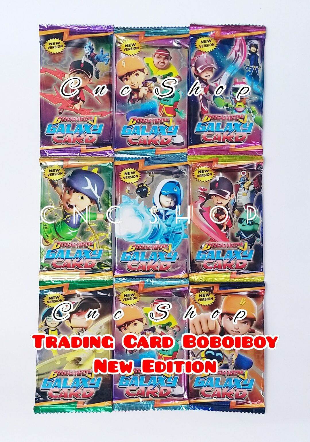 Trading Card Boboiboy Dapat 6bungkus (60kartu) Murah Mainan Kartu Anak ...