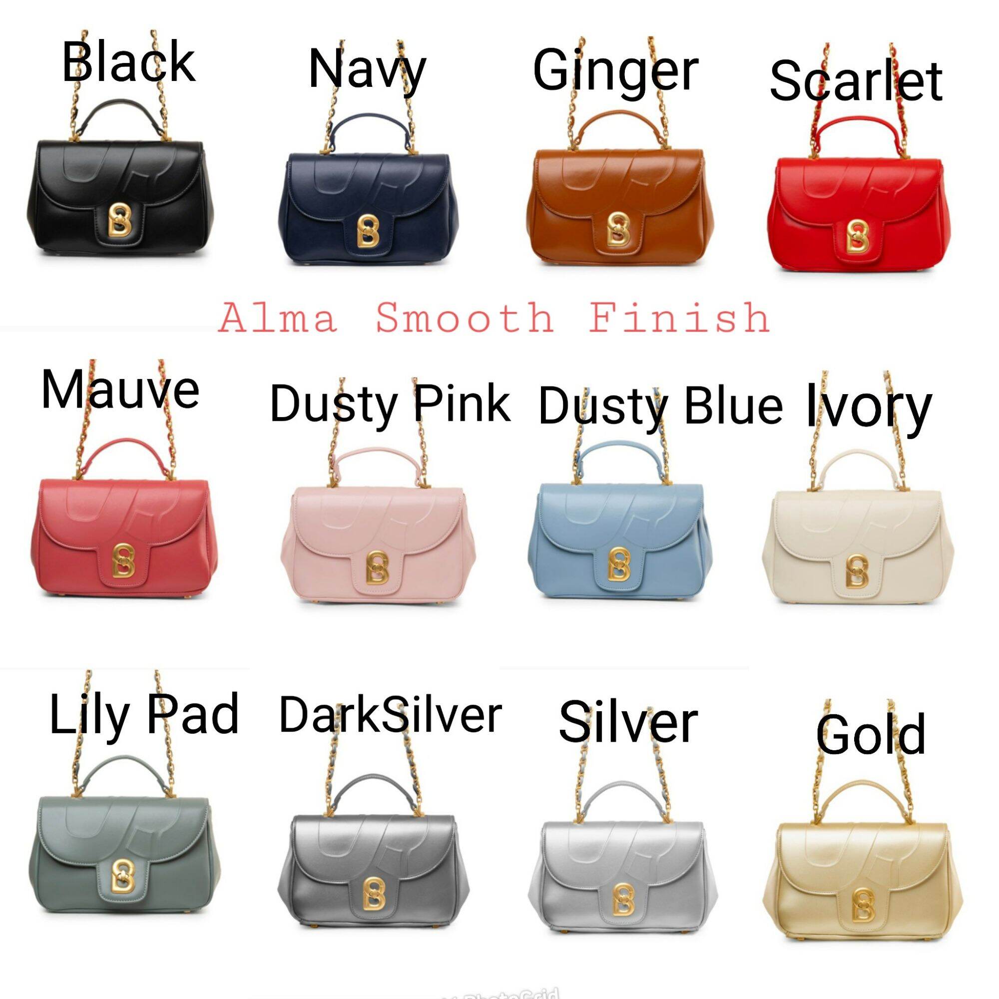 Alma Emily Flap Bag Buttonscarves