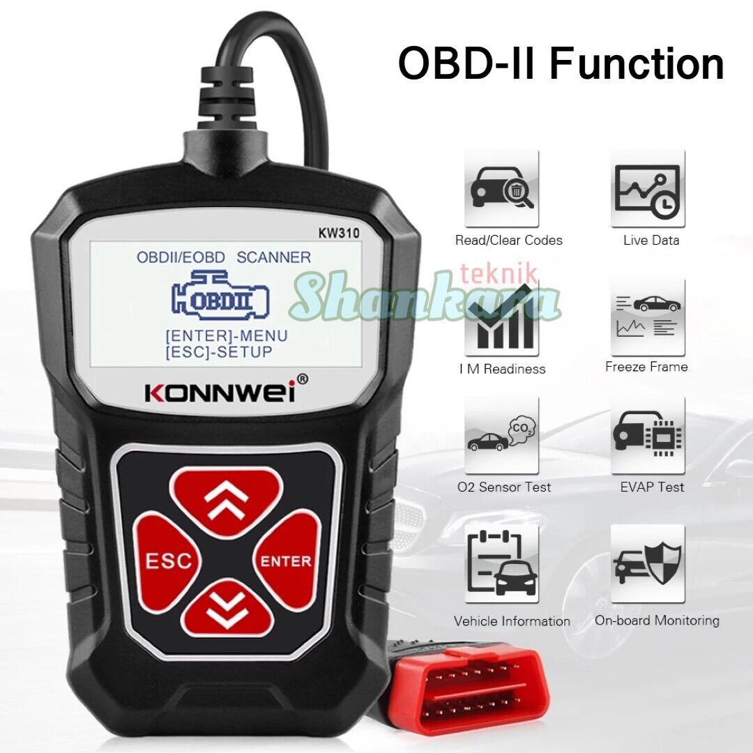 OBD2 OBDII Car Engine Diagnostic Tool Test Reset Erase Code OBD-2 OBD ...