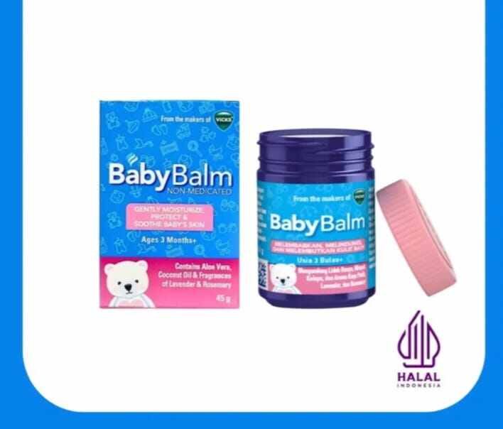 VICKS BABY BALM 20 GRAM DUS/TANPA DUS